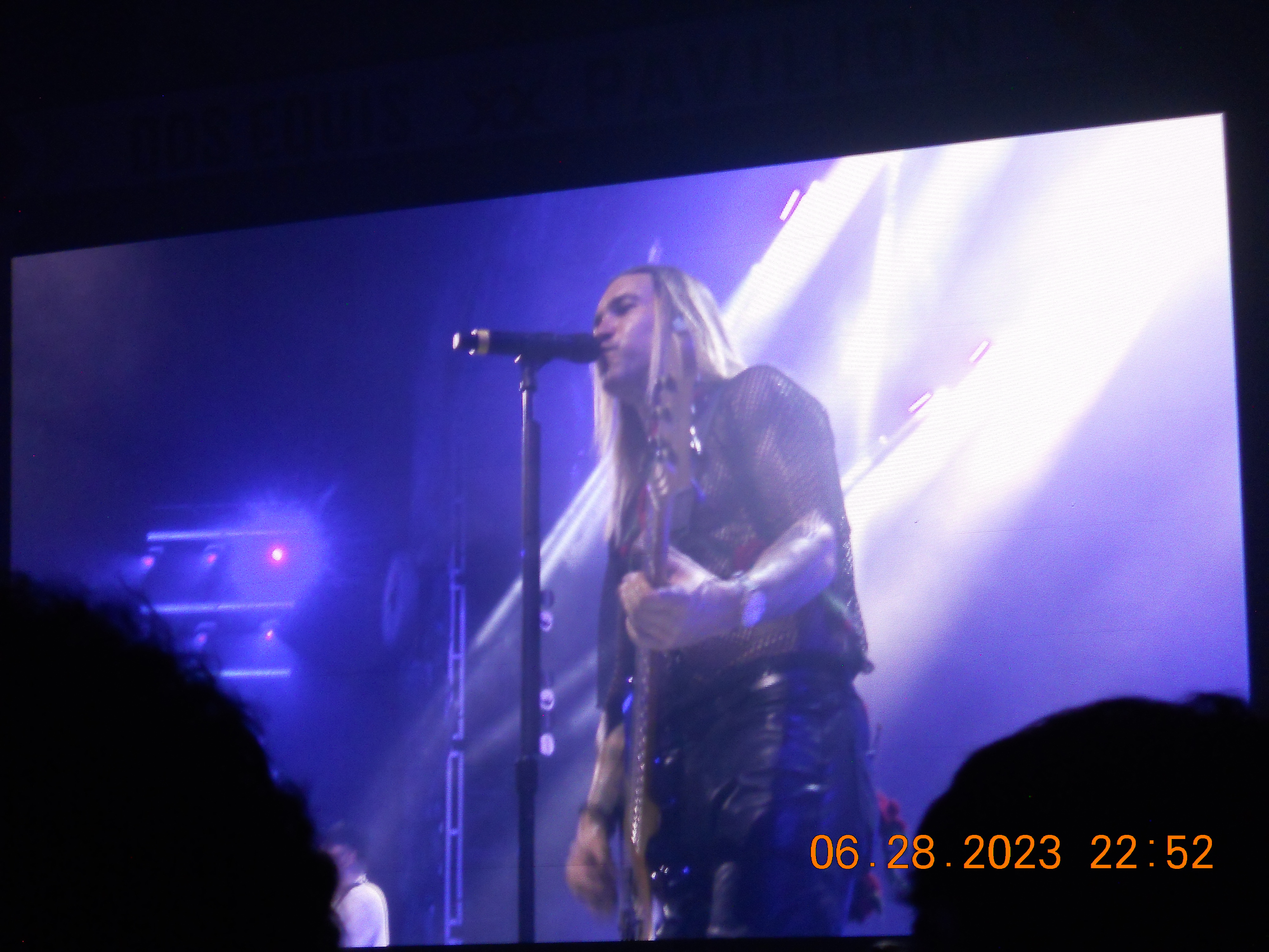 Pete Wentz, So Much For (Tour) Dust 6/28/2023 on the NIKON COOLPIX S205