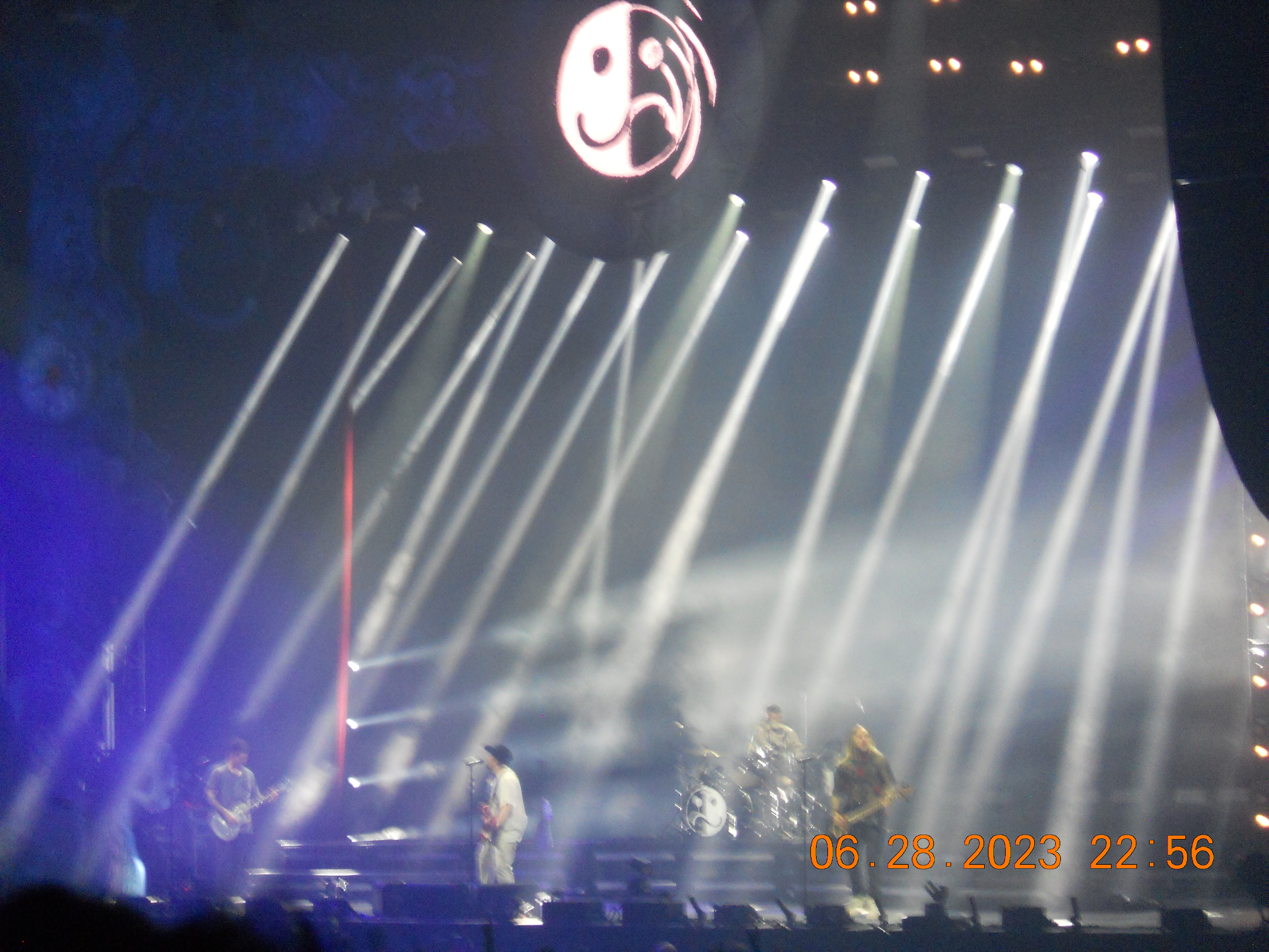 Fall Out Boy, So Much For (Tour) Dust 6/28/2023 on the NIKON COOLPIX S205